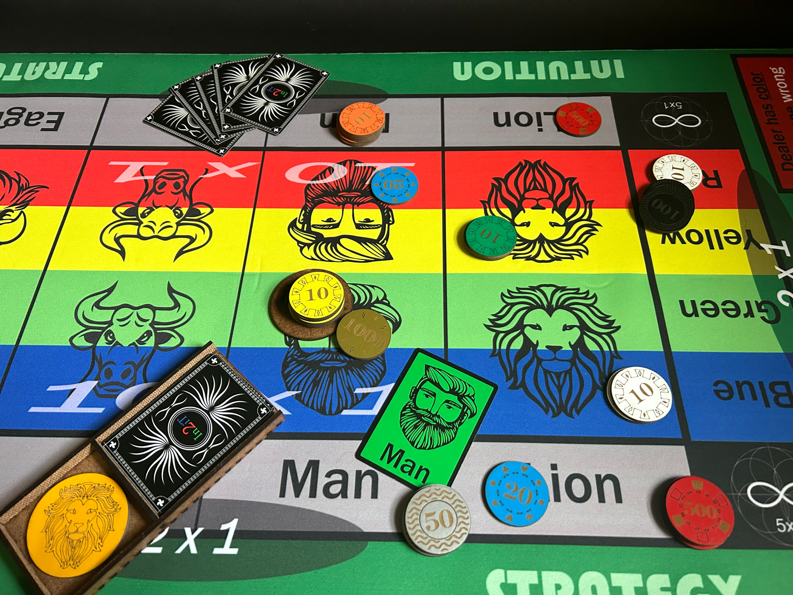 In2iT game board close-up